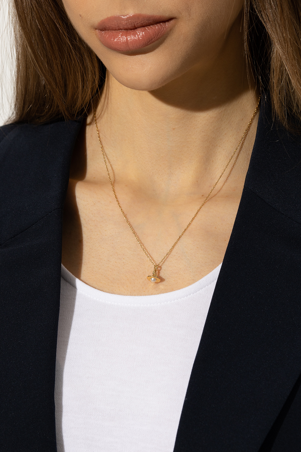 Vivienne westwood shop brass necklace